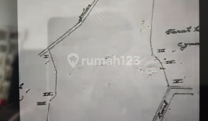 Dijual tanah di dekat entrance villa puncak tidar
