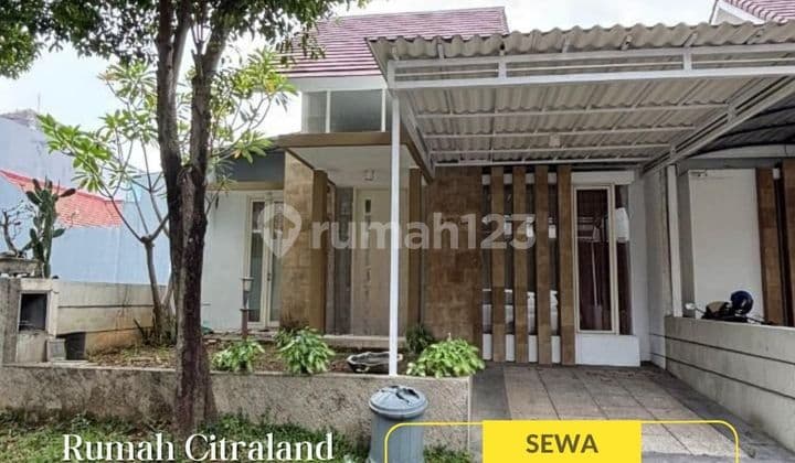 Disewakan Rumah Murah Minimalis 1 Lantai Citraland Surabaya Barat