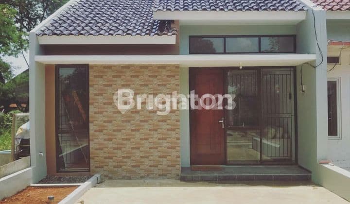 Rumah Desain Minimalis Siap Huni dekat Stasiun Cilebut
