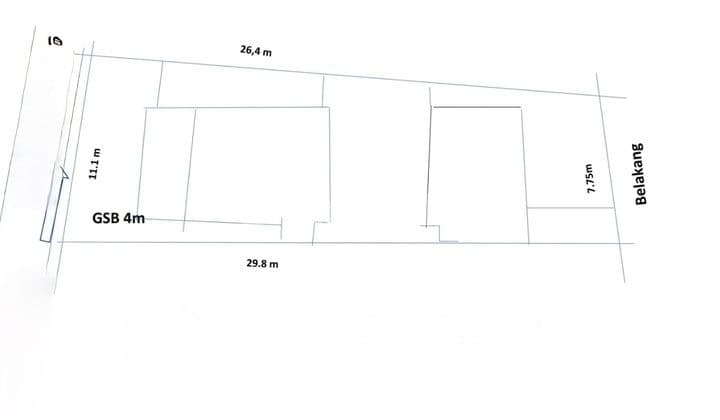 Tanah Harga Bawah Njop Luas 300 M2 Di Kartini, Jakarta Pusat