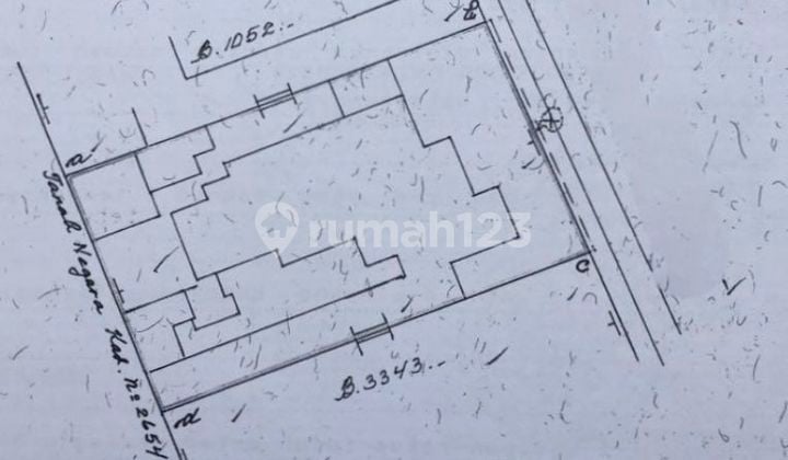 Tanah 807 M2 Strategis Dekat Pasar Baru, Jakarta Pusat