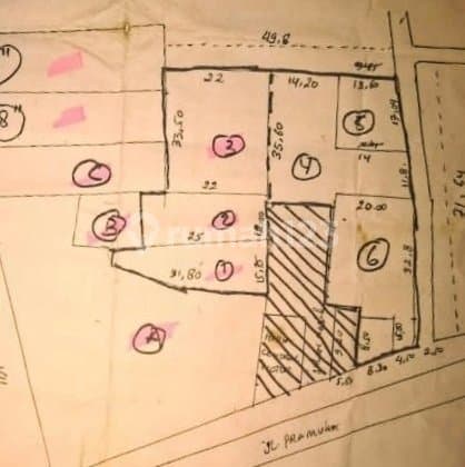 Land in Matraman Pramuka, East Jakarta