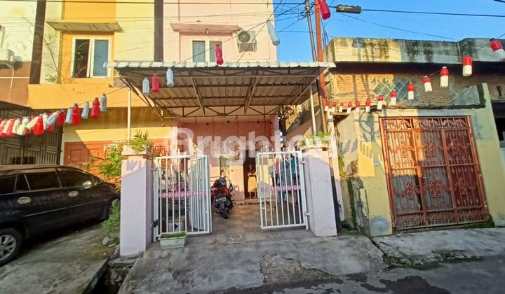 RUKO 2 1/2 TINGKAT (ROOFTOP), MURAH, SIAP HUNI DI SEI KERA HILIR 1, MEDAN PERJUANGAN.