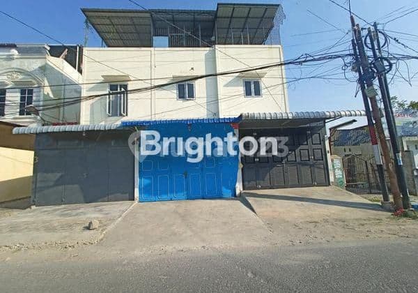 RUKO 2 1/2 TINGKAT SIAP HUNI DI DAERAH KRAKATAU, TEGAL REJO, MEDAN PERJUANGAN