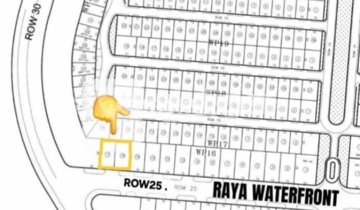 Dijual Tanah Waterfront Citraland Surabaya Minimaalis Strategis Siap Pakai