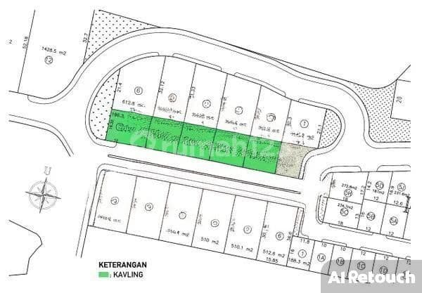 Dijual Tanah Kavling Strategis Siap Pakai