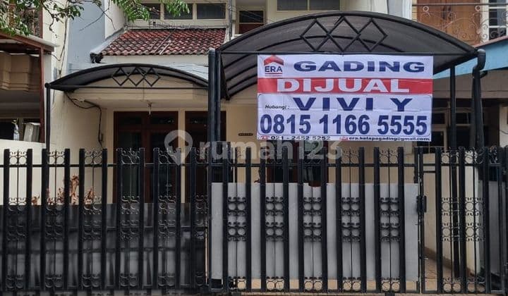 Dijual Rumah Siap Huni Janur Asri Kelapa Gading