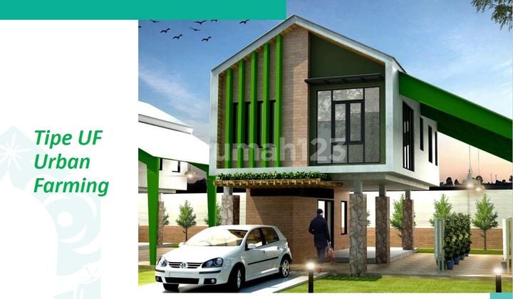 Rumah Hunian Syariah di D'GreenVille Setiabudi, Bandung