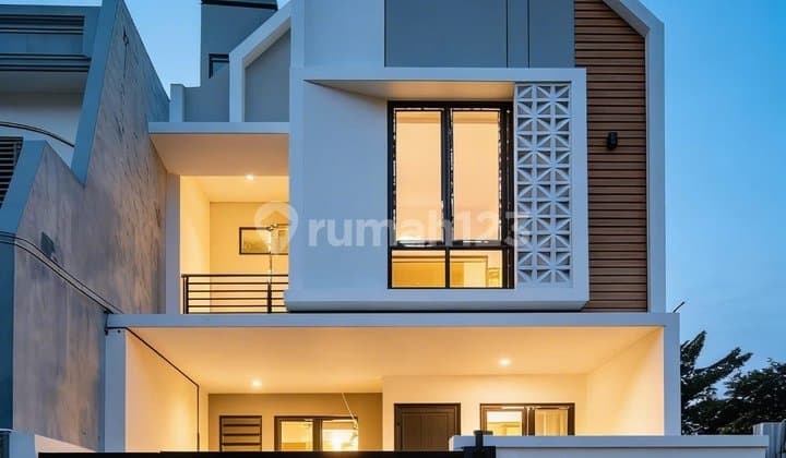 Dijual Rumah Baru 3 Lantai Dalam Komplek Tenang di Pondok Bambu