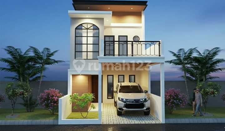 New House, Under Construction in a Quiet Complex in Pondok Bambu