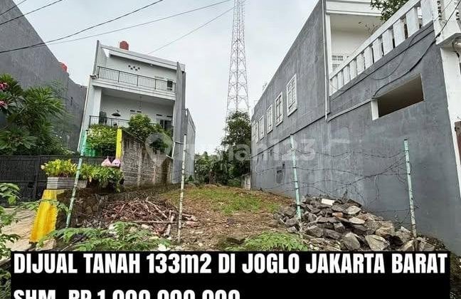Tanah Kavling Matang 7X19m di Joglo - Lokasi Premium, Nego Halus
