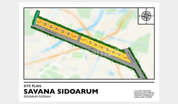 Tanah Jogja View Sawah - 5 Menit Dari Jalan Ringroad Barat