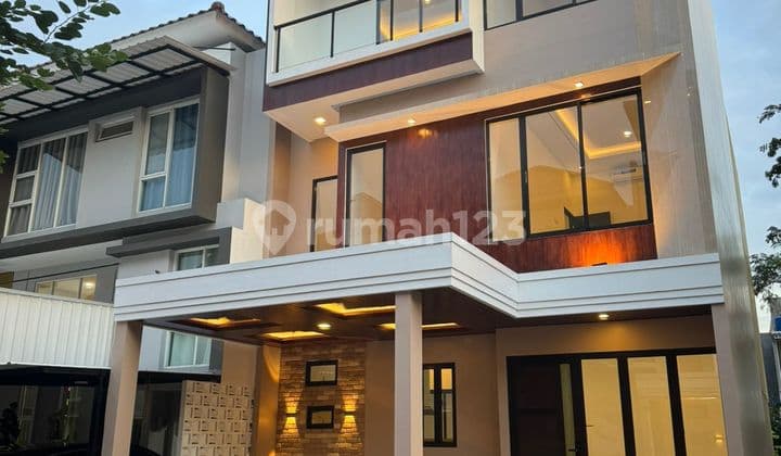 Termurah Rumah 2 Lantai Bangunan Mandiri Atlanta Gading Serpong