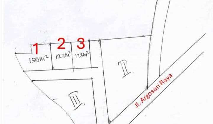 TURUN HARGA 2 TANAH KAVLING KEMBAR