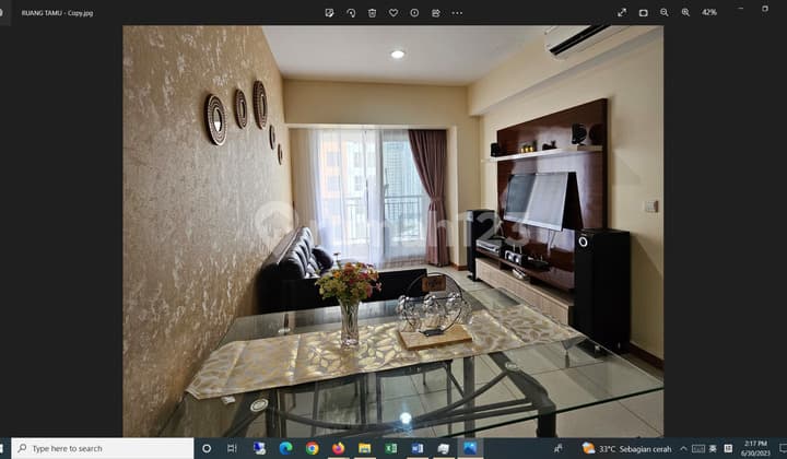 Disewakan Apartment M Town Signature 2 Bed Gading Serpong