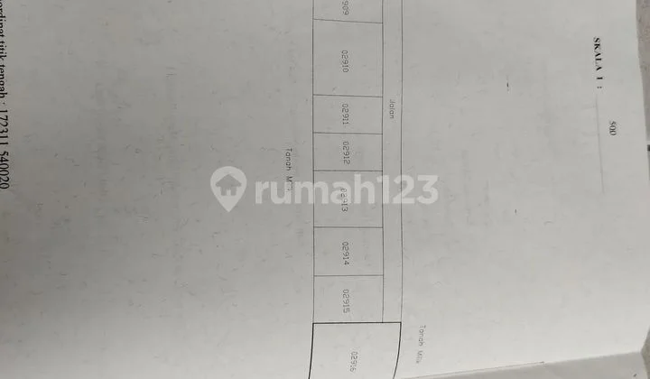 For sale Di jual tanah 2,65 are Lokasi di Jln Tukad Bilok Sanur kauh denpasar selatan Hadap utara For sale Di jual tanah 2,65 are Lokasi di Jln Tukad Bilok Sanur kauh denpasar selatan Hadap utara