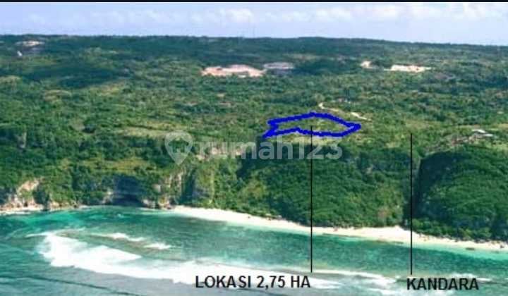 For sale premium land & ocean view location near Karma Kandara resort Ungasan.
