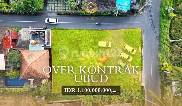 LEASEHOLD LAND - 17 Years in Prime Ubud Location (Gianyar, Bali)