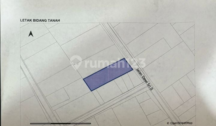 6.4 are 14m x 45m 1.8M/are di antara resto Uncle Pipin & gereja GKY dekat perempatan BCA & Krisna oleh2 6.4 are 14m x 45m 1.8M/are di antara resto Uncle Pipin & gereja GKY dekat perempatan BCA & Krisna oleh2