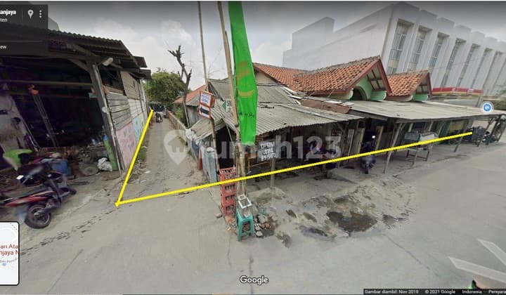 Kavling Atang Sanjaya Benda 30x32 SHM Strategis Depan Jalan Raya