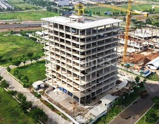 4 Kavling Gedung Brooklyn CBD 12000m2 12Lt+Basement Hdp Tol PIK 2