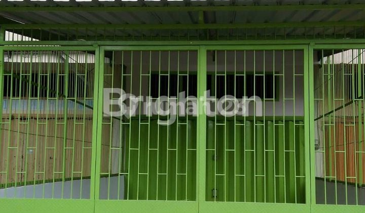 Jual Ruko & Tanah Belakang nya