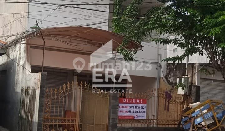 Dijual Rumah Pusat Kota di Petemon 1 Dekat Tunjungan Plaza, Raya Arjuno, Kedungdoro, Tol Banyu Urip, Pasar Turi