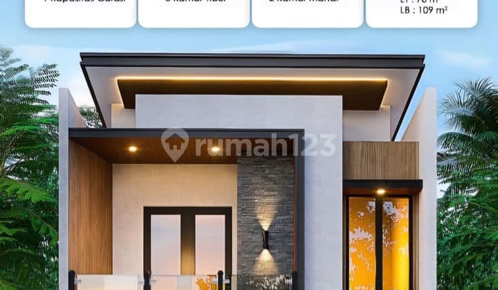 Dijual Rumah Cluster Modern Lt67m² Fasum Kolam Renang Jagakarsa
