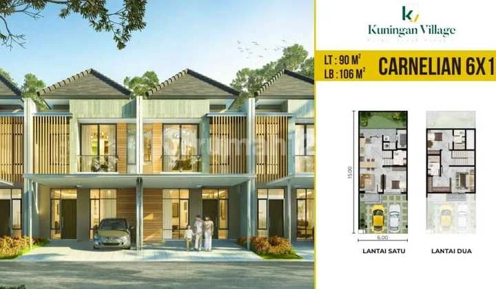 Rumah Brand New PIK 2 Kuningan Village 6x15 Siap Huni Rumah Brand New PIK 2 Kuningan Village 6x15 Siap Huni