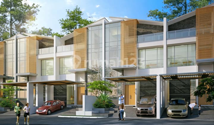 Rumah Mozart Golf Island 8x25 3 Lantai Brand New Barat Daya