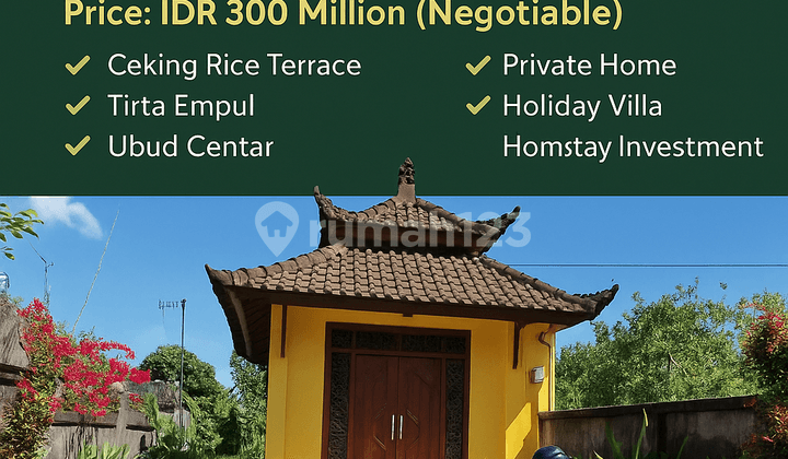 Lanf For Se 15 Minutesfro Kintamani