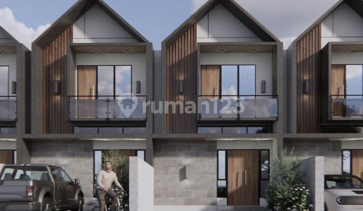 Rumah Minimalist Modern Lokasi Pusat Kotak Mahendradata.