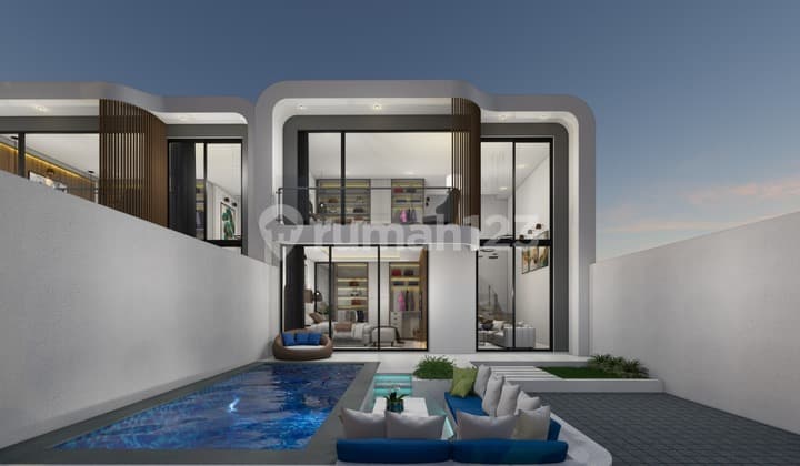 Villa dengan Design Futuristik Dekat dengan Seminyak Area.