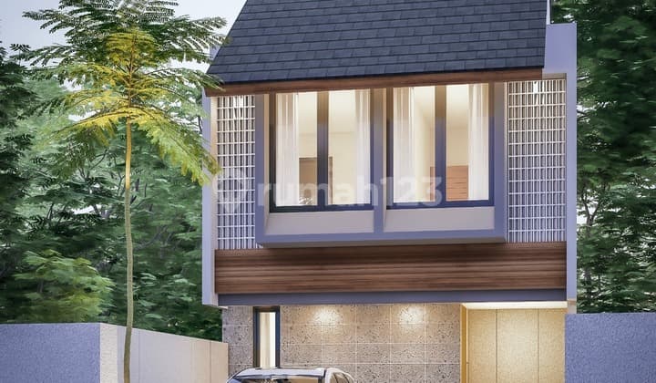 Rumah Bergaya Modern Berlokasi Sempidi.