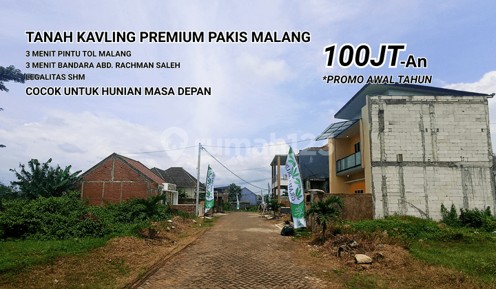Tanah di Jual Murah Pakis Malang Dekat Bandara dan Toll