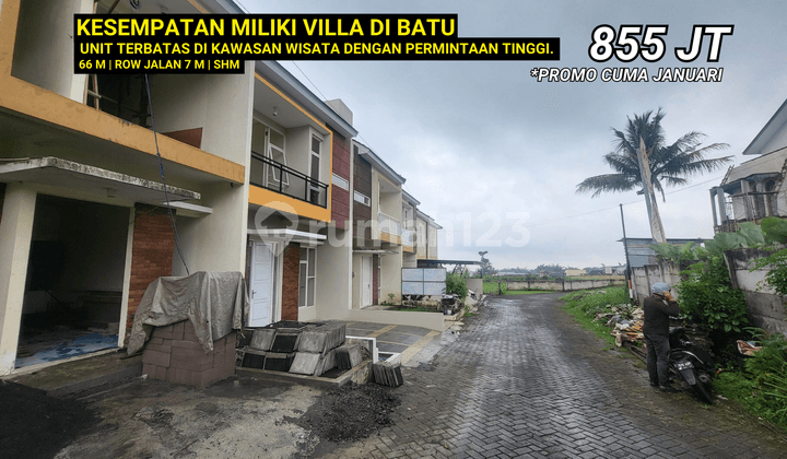 Villa Siap Operasional Potensi Sewa Tinggi 4 Menit Jatim Park 3