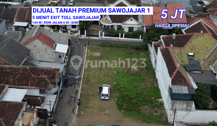 Tanah Tengah Kota Malang Dekat Lapangan Rampal dan Stasiun