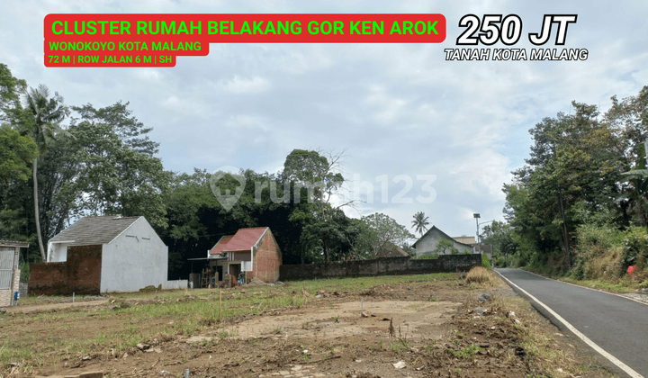 Tanah Belakang Gor Ken Arok Bureng Kota Malang