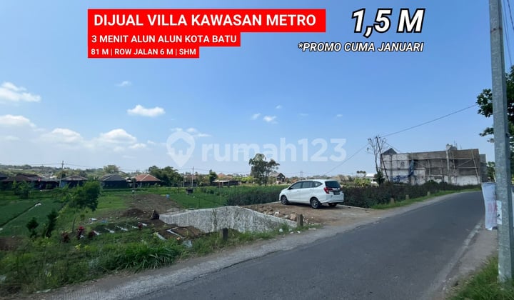 Villa di Lingkungan Strategis di Jl Metro Kota Batu