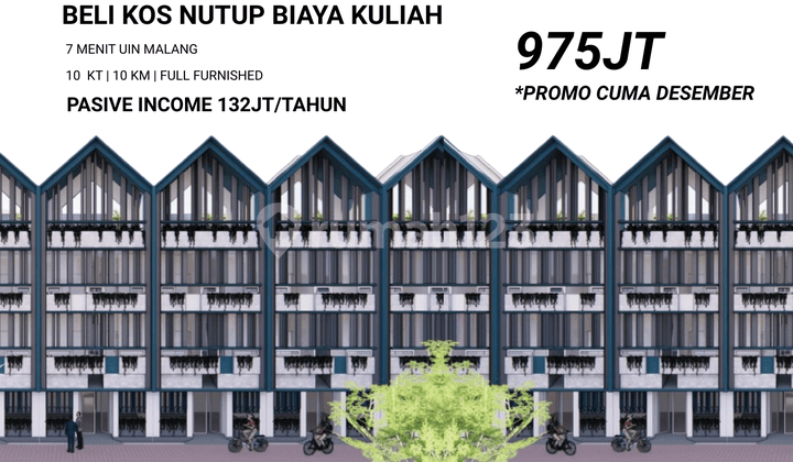 Kost Harga Murah Okupansi Tinggi Merjosari Kota Malang
