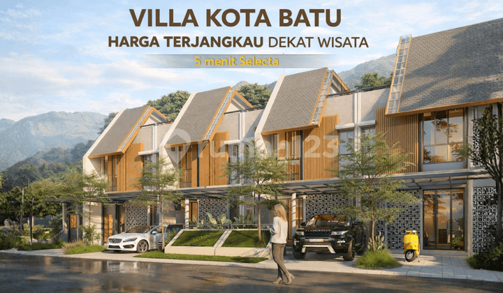 Di Jual Villa Bumiaji Kota Batu Dekat Baloga dan Selecta