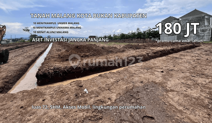 Tanah di Jual Kota Malang Bukan Kabupatenarga Terjangkau