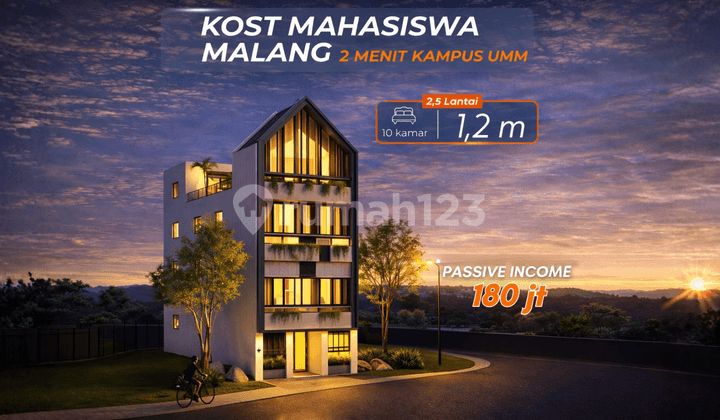 Kost Baru Desain Modern Minimalis Area Perkopian Dermo Malang