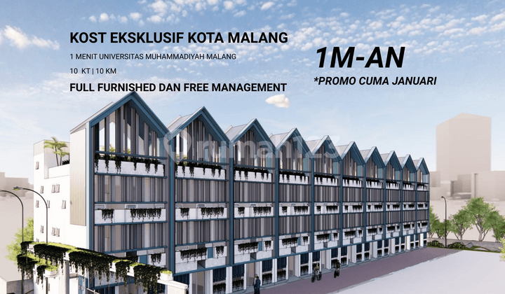 For Sale Strategic Boarding House Saxophone 2 Minutes to Umm Malang Campus