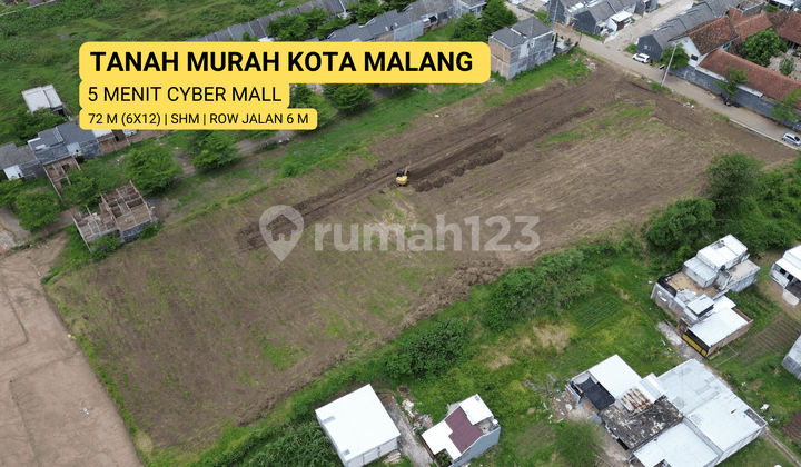 Tanah di Jual Murah Malang 5 Menit Dari Cyber Mall