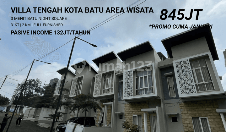 Di Jual Villa Kota Batu 3 Menit Bns Batu Night Square