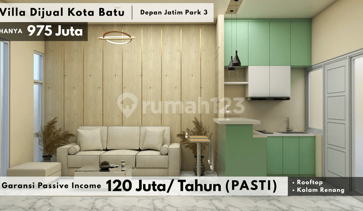 Villa Mewah Depan Jatim Park 3 Kota Batu