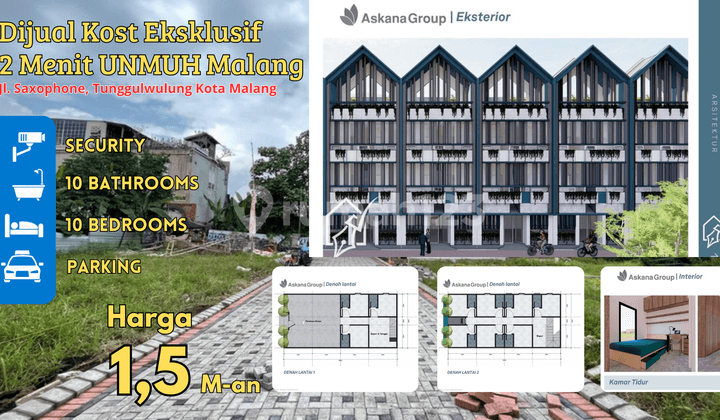 Rumah Kost Ring 1 Kampus Umm Kota Malang
