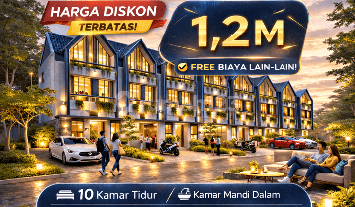 Kost Baru 10 Kamar Full Furnish Merjosari Kota Malang