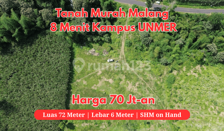 Tanah Murah Poros Jalan Jedong Wagir Mepet Kota Malang
